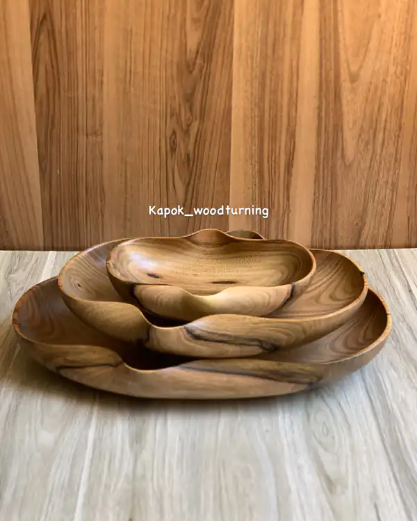 مدل ظرف چوبی دفرمه