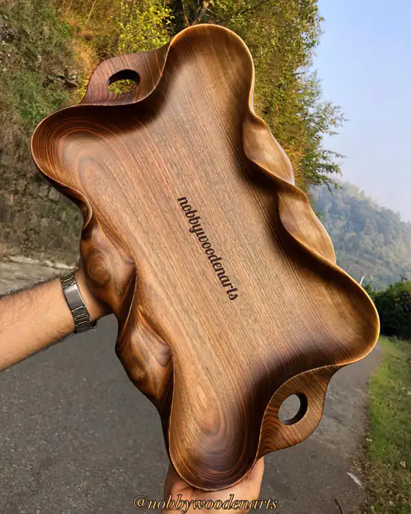 مدل ظرف چوبی دفرمه