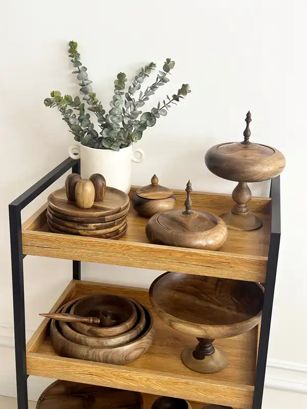 مدل ظرف چوبی جدید