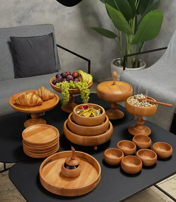 مدل ظرف چوبی جدید