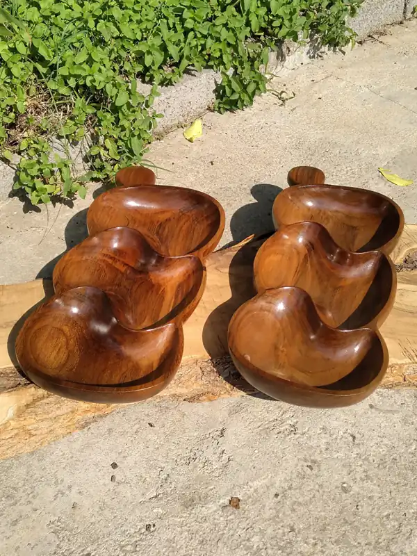مدل ظرف چوبی پذیرایی