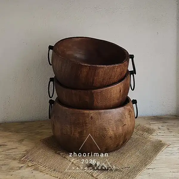 مدل ظرف چوبی پذیرایی