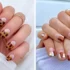 طرح ناخن پاییزی ساده و شیک با طرح های جذاب برای امسال
