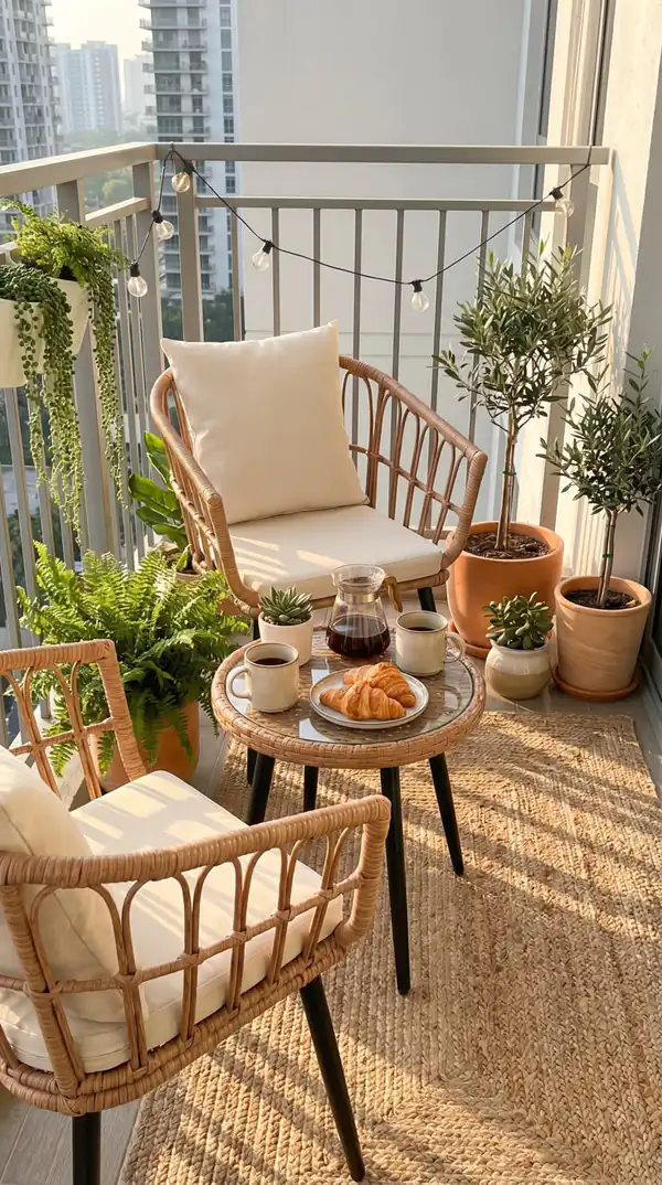 بهترین ایده چیدمان بالکن