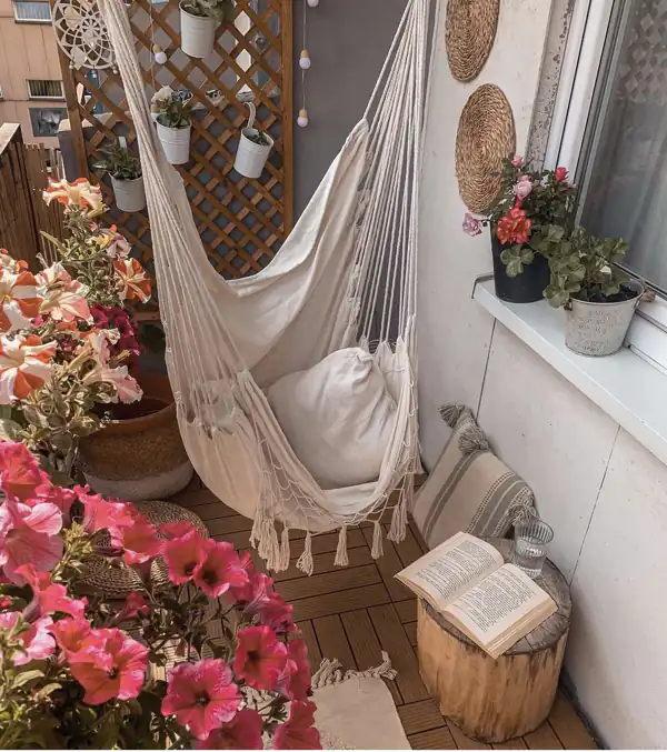 چیدمان بالکن کوچک