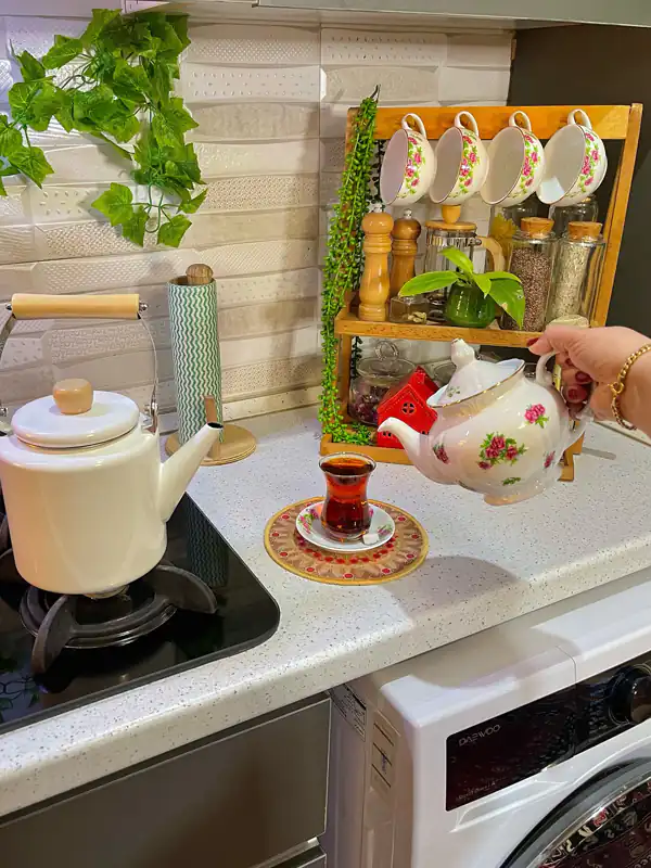 چیدمان کنار گاز مینیمال