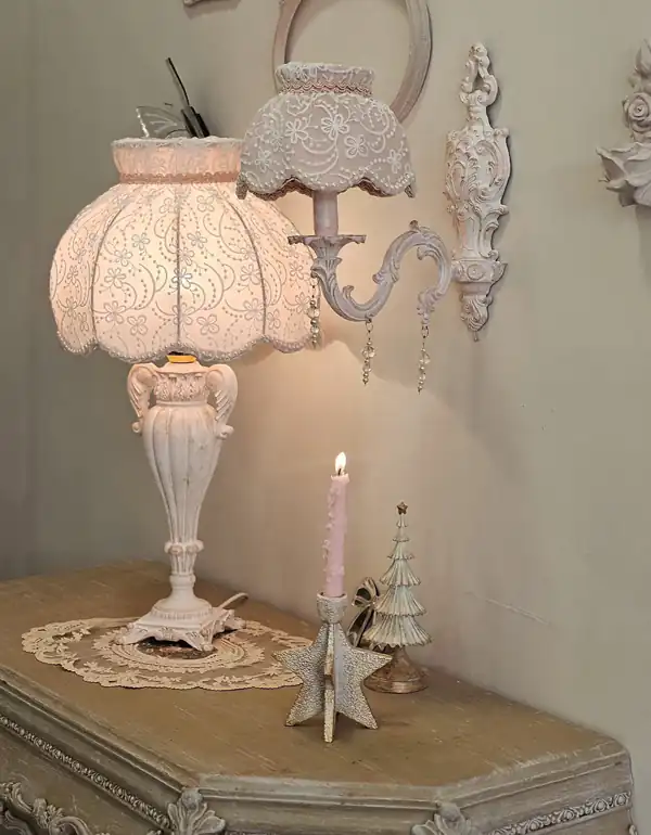 چیدمان کنسول چوبی