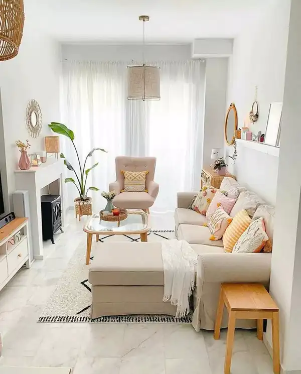 چیدمان مبل در حال کوچک