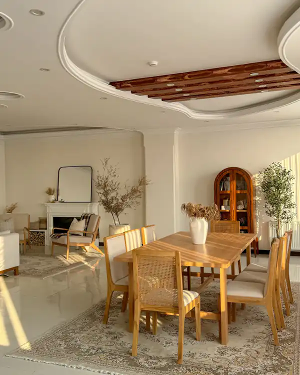 چیدمان پذیرایی تازه عروس