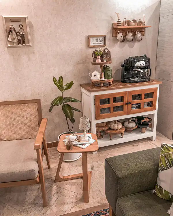 چیدمان پذیرایی تازه عروس