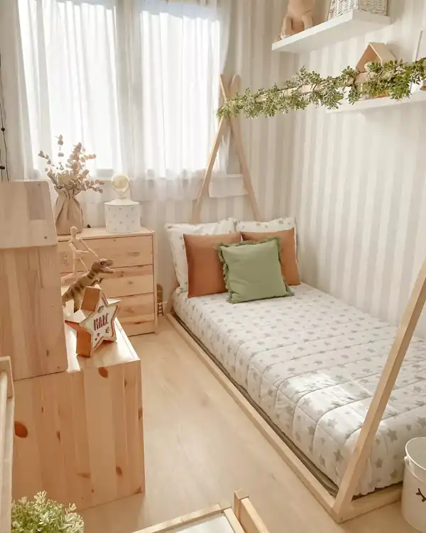 دیزاین اتاق ساده