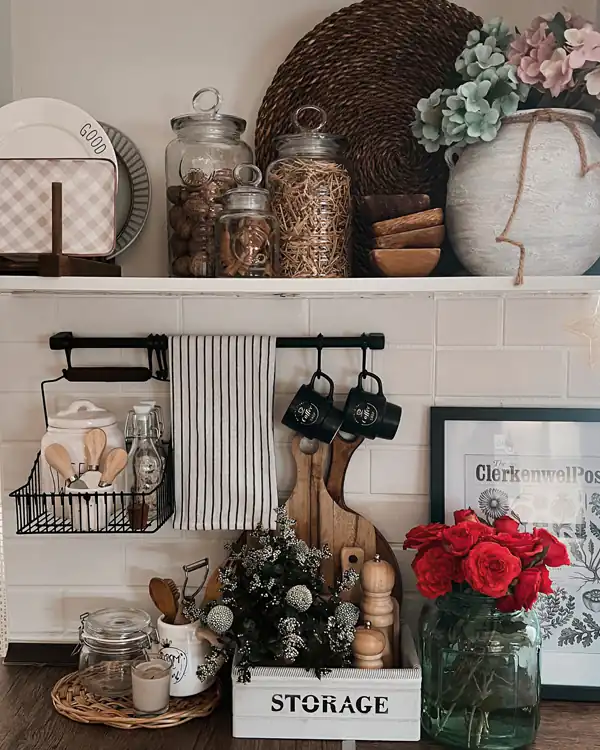 دیزاین روی کابینت آشپزخانه