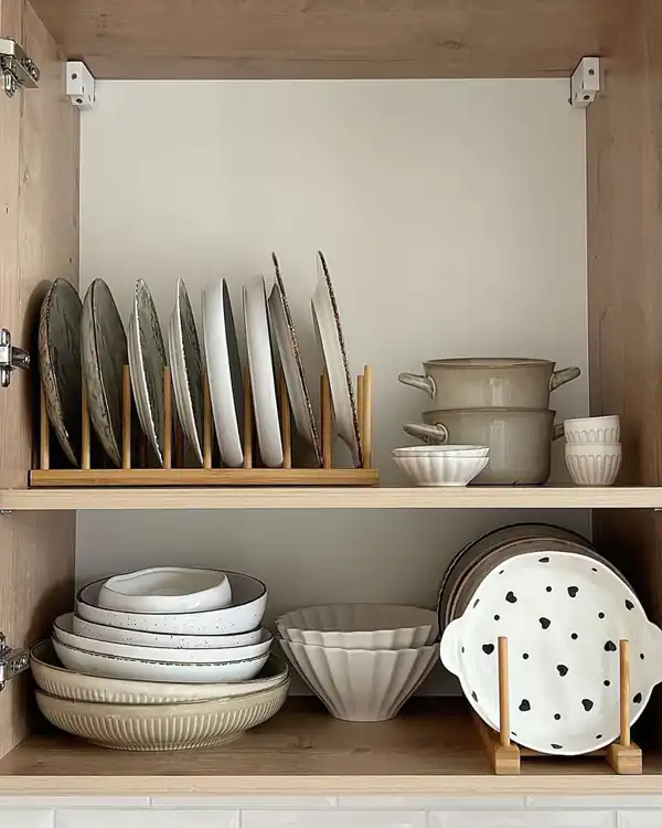 ایده برای چیدن داخل کابینت