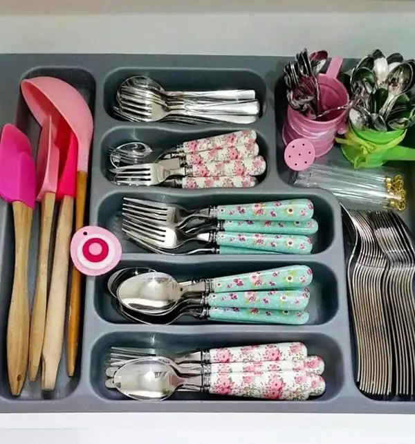 ایده چیدمان کشو کابینت