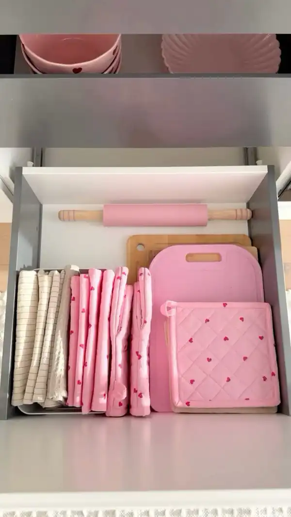 ایده چیدمان کشو کابینت