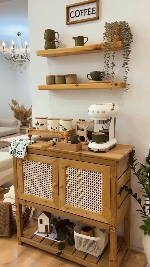 ایده چیدمان روی کافی بار