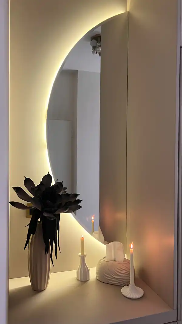 ایده چیدمان روی میز آرایش