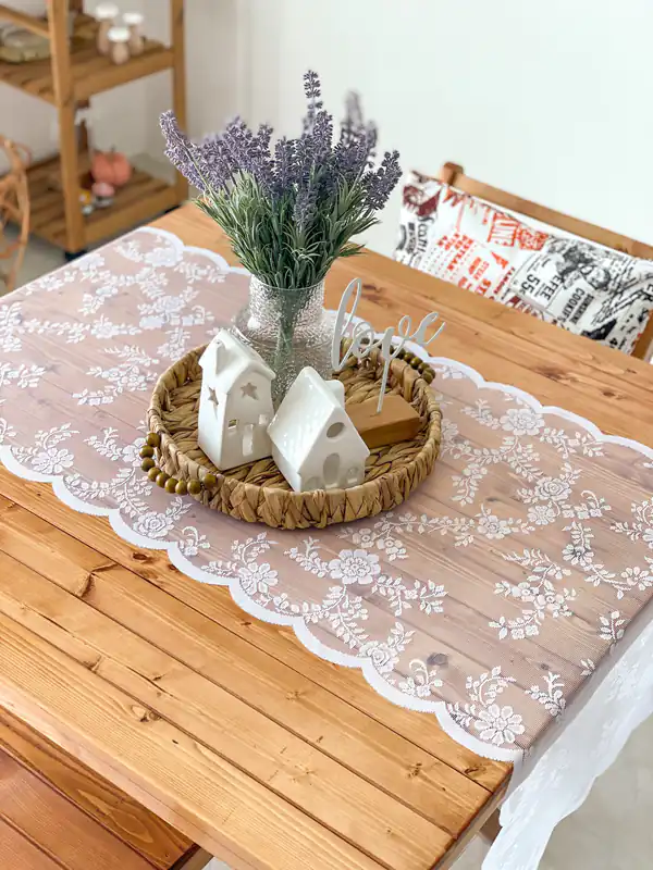 ایده چیدمان روی میز ناهارخوری
