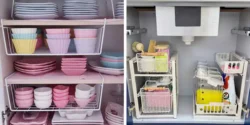 ایده های چیدمان داخل کابینت برای استفاده بهینه از فضا