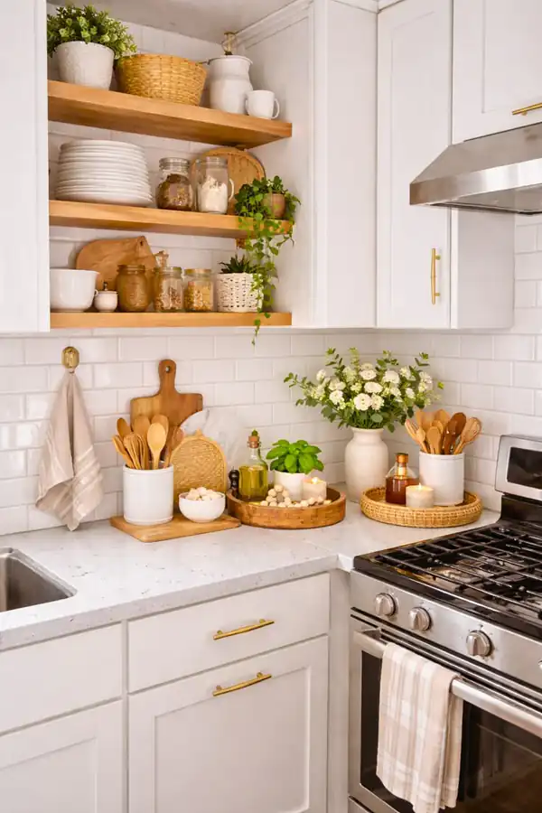 ایده جدید برای تزیین روی کابینت