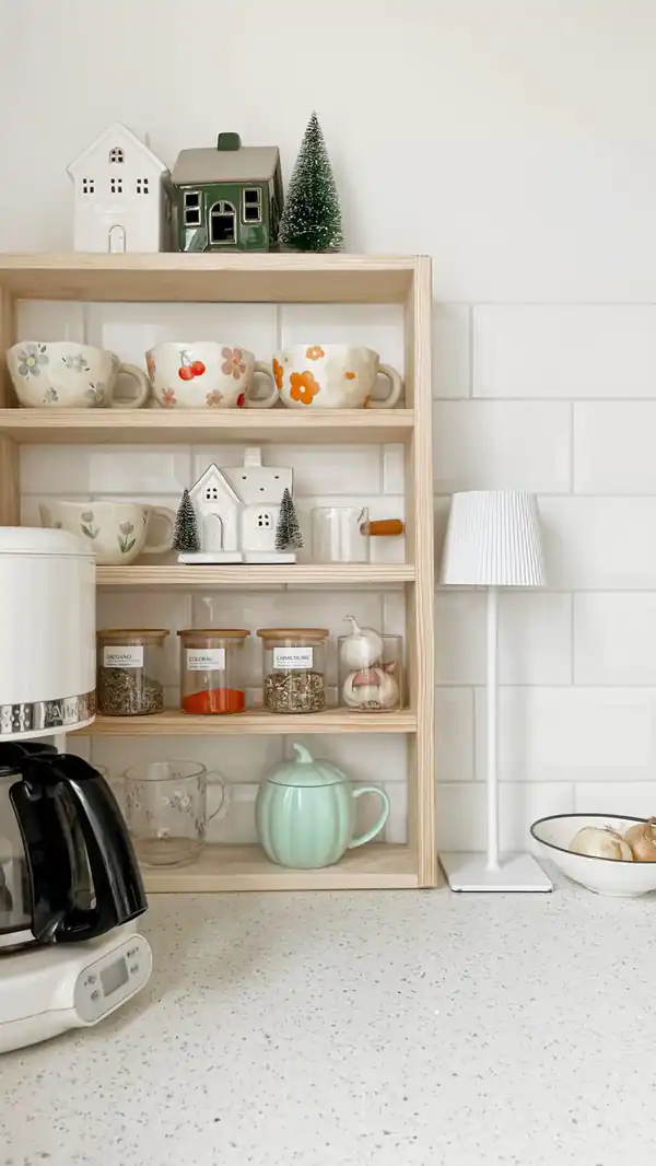ایده جدید برای تزیین روی کابینت