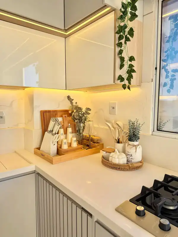 ایده جدید برای تزیین روی کابینت