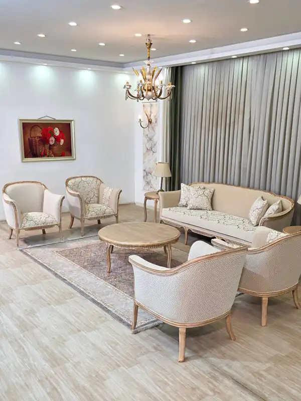 مدل چیدمان مبل هشت نفره