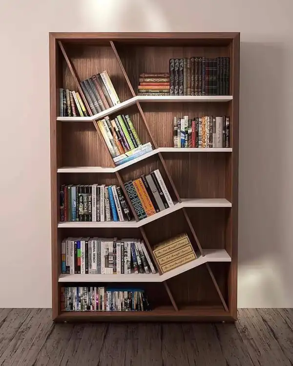 مدل های کتابخانه چوبی