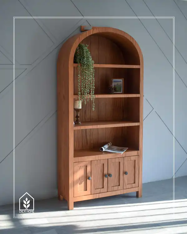 مدل های کتابخانه چوبی