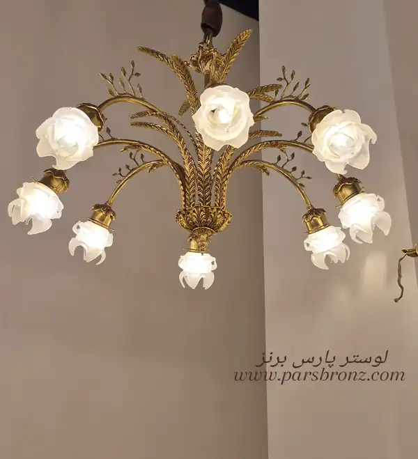 مدل لوستر پذیرایی مدرن