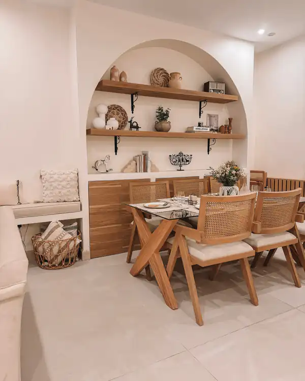 مدل میز ناهارخوری چوبی