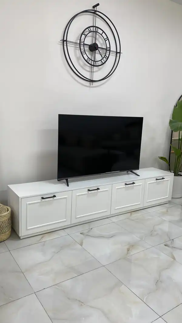 مدل میز تلویزیون چوبی مدرن