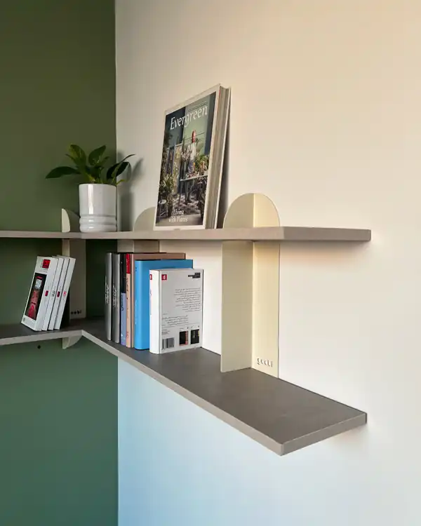 مدل شلف کتاب دیواری