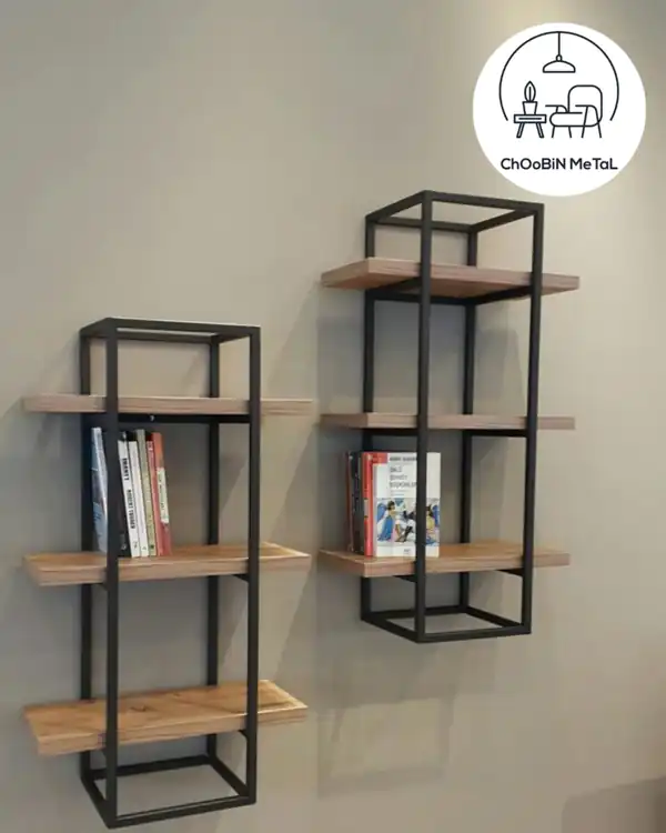 مدل شلف کتاب دیواری