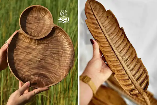 ظروف چوبی پذیرایی دیجی کالا  ظروف چوبی لوکس ظروف چوبی مدرن ظروف چوبی پذیرایی ظروف چوبی باسلام ظروف پذیرایی چوبی جدید