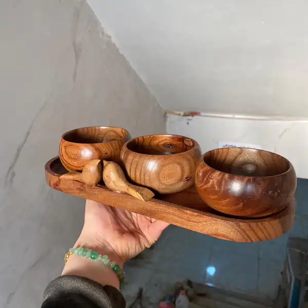 مدل ظرف چوبی مدرن