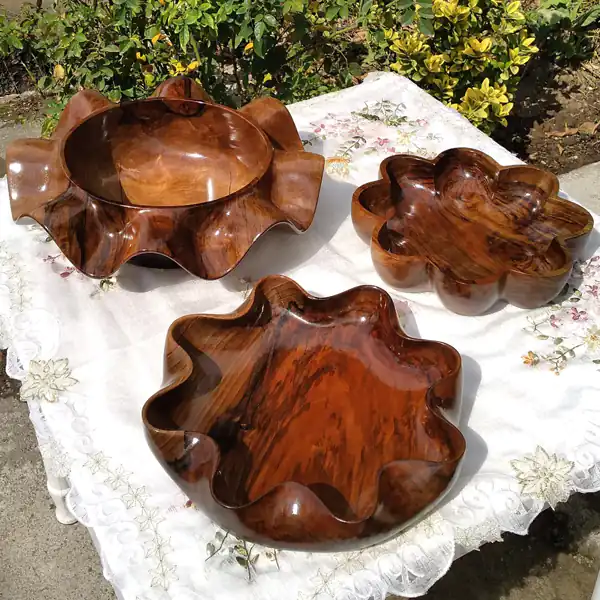مدل ظرف چوبی مدرن