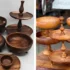مدل ظرف چوبی ساده پذیرایی با شیک ترین طرح های امسال
