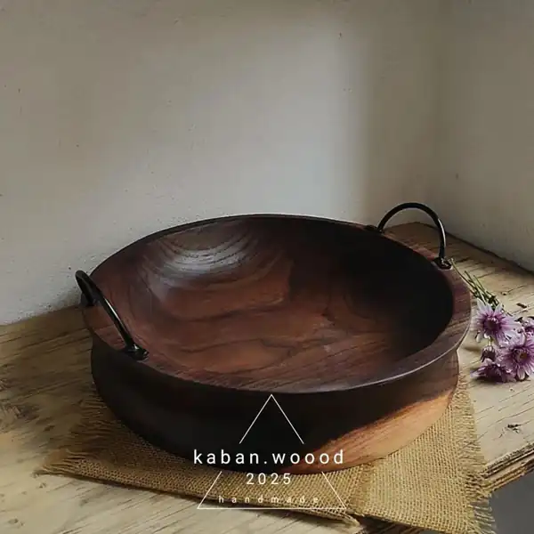 مدل ظرف چوبی ساده