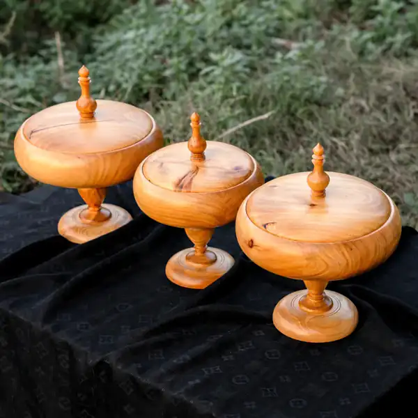 مدل ظرف چوبی ساده