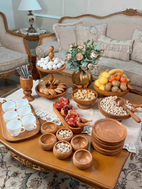 مدل ظرف چوبی شیک