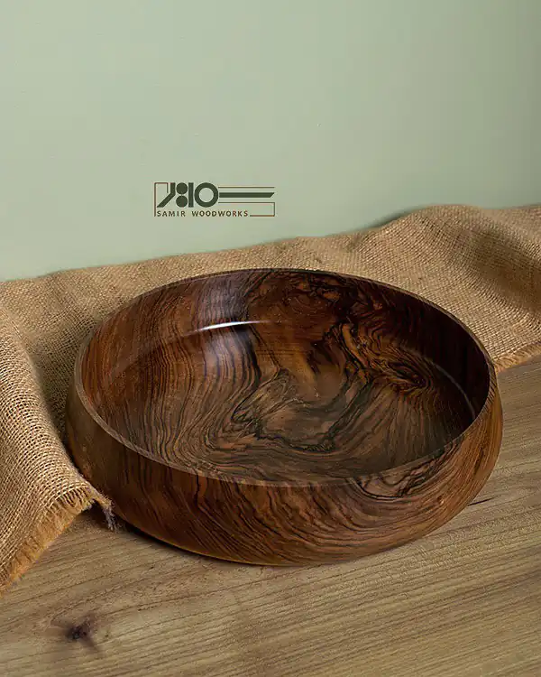 مدل ظرف چوبی شیک