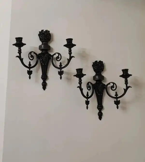شمعدان مدل دیوارکوب