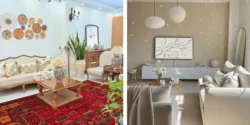 شیک ترین دکوراسیون پذیرایی با چیدمان مدرن و زیبا