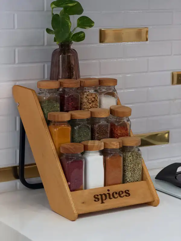 وسایل آشپزخانه چوبی برای عروس