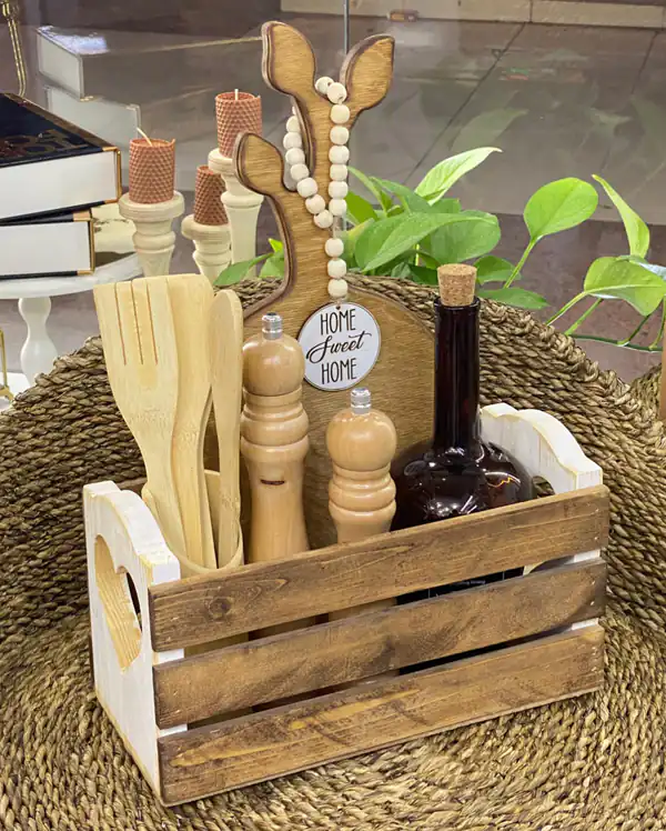 وسایل آشپزخانه چوبی برای عروس